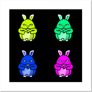 Easter Bunny popart Posters and Art